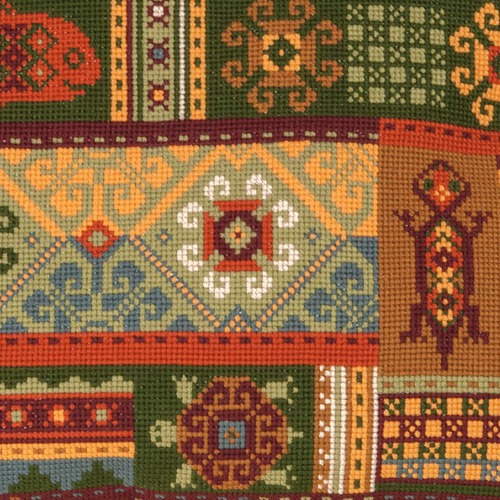 Набор для вышивания крестом Риолис "Подушка Терра" (фото, вид 3)