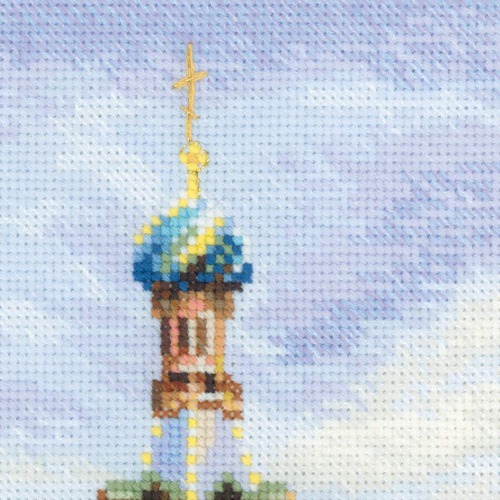 Набор для вышивания крестом Риолис "Санкт-Петербург. Храм Спаса-на-крови" (фото, вид 1)