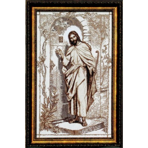 Набор для вышивания крестом Чаривна Мить "Иисус стучится в твою дверь" (фото, вид 1)