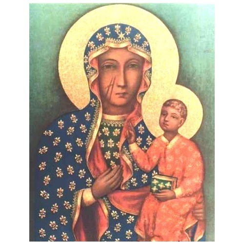 Набор для вышивания крестом Thea Gouverneur "Ченстоховская икона Божией Матери" (фото, вид 1)