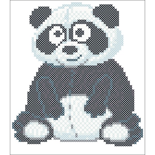 Набор для вышивания крестом Матрёнин посад "Панда" (фото, вид 1)