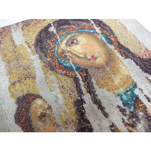 Набор для вышивания крестом Thea Gouverneur "Икона Божия Матерь (Богородица Одигитрия)" (фото, вид 1)