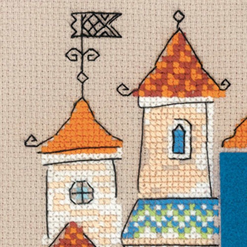 Набор для вышивания крестом Риолис Панно для фотографии "Замок принцессы" (фото, вид 2)