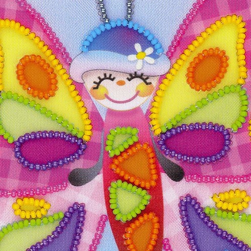 Набор для вышивания бисером Риолис "Сказочная бабочка" (фото, вид 2)