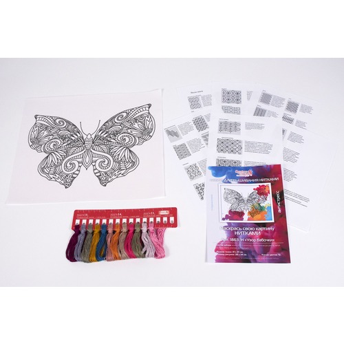 Набор для вышивания Матрёнин посад "Узор бабочки" (фото, вид 1)