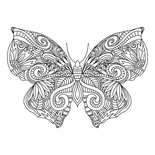 Набор для вышивания Матрёнин посад "Узор бабочки" (фото, вид 2)