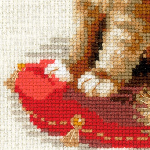 Набор для вышивания крестом Риолис "Кошка домашняя" (фото, вид 2)