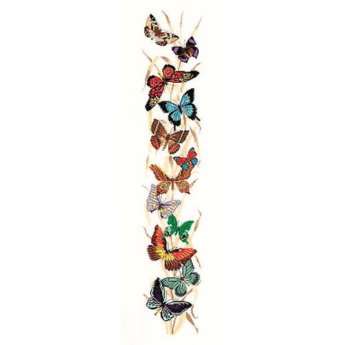 Набор для вышивания крестом Eva Rosenstand "Бабочки"
