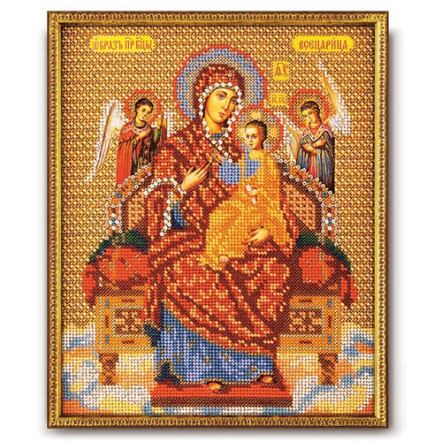 Набор для вышивания бисером Радуга бисера (Кроше) "Богородица Всецарица"