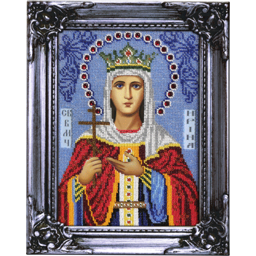 Набор для вышивания бисером Вышиваем бисером "Святая великомученица Ирина"