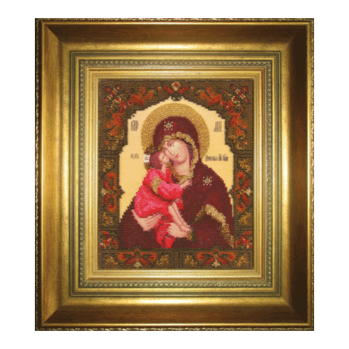 Набор для вышивания бисером Чаривна Мить "Икона Божьей Матери Донская"