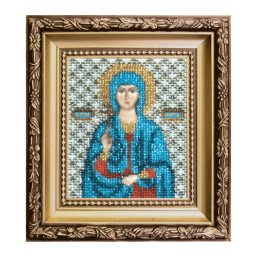 Набор для вышивания бисером Чаривна Мить "Икона святой мученицы Пелагии"