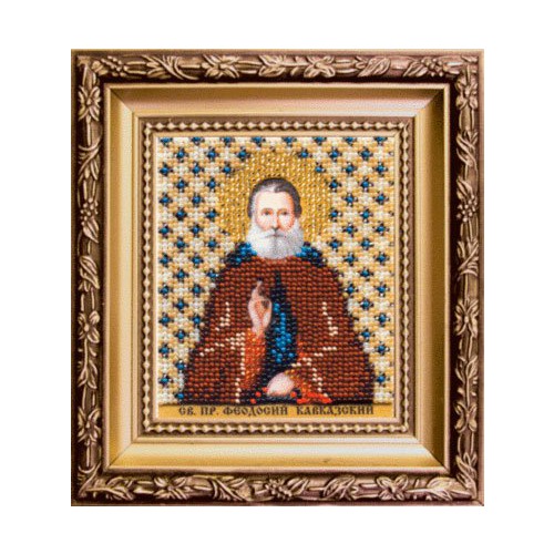 Набор для вышивания бисером Чаривна Мить "Икона святого преподобного Феодосия Кавказского"