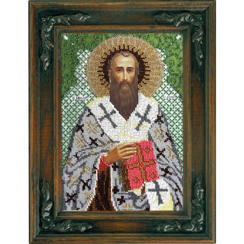 Набор для вышивания бисером Вышиваем бисером "Святой Василий Великий"