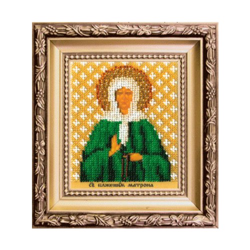 Набор для вышивания бисером Чаривна Мить "Икона святой блаженной Матроны Московской"