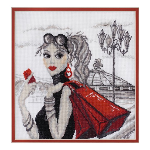 Набор для вышивания крестом Марья искусница "Москва" по рисунку О. Куреевой