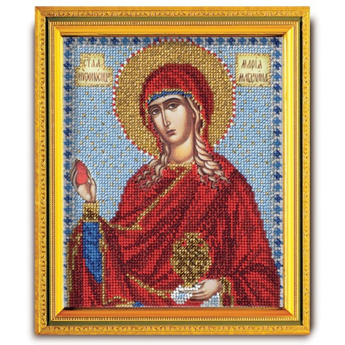 Набор для вышивания бисером Радуга бисера (Кроше) "Святая Мироносица Мария Магдалина"