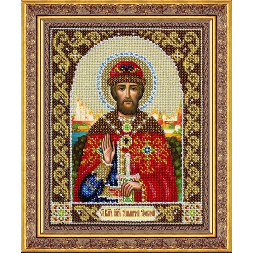Набор для вышивания бисером Паутинка "Святой Благоверный князь Дмитрий Донской"