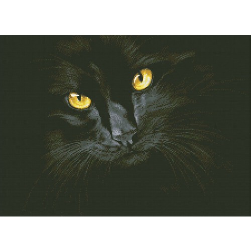 Набор для выкладывания мозаики Паутинка "Чёрная кошка"
