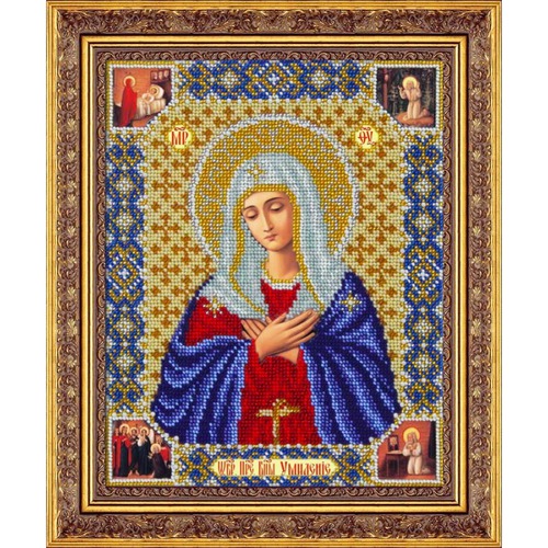 Набор для вышивания бисером Паутинка "Пресвятая Богородица Умиление"