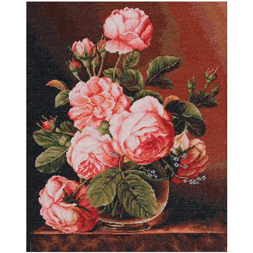 Гобелен Luca-S "Розы в вазе"