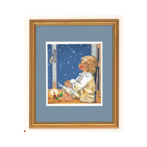Набор для вышивания крестом Eva Rosenstand "Мальчик смотрит на звезды"