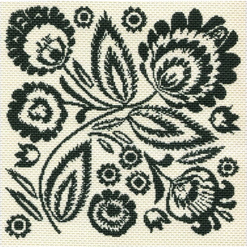 Канва с нанесенным рисунком Матрёнин посад "Таинственный цветок"