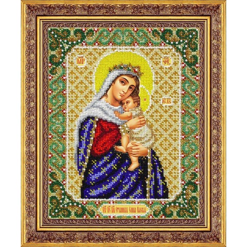Набор для вышивания бисером Паутинка "Пресвятая Богородица Отчаянных единая Надежда"