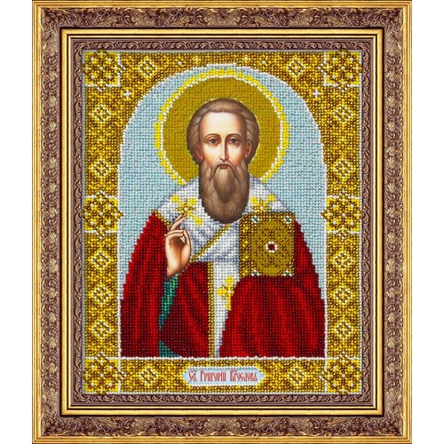 Набор для вышивания бисером Паутинка "Святой Григорий Богослов"
