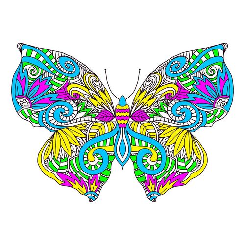 Набор для вышивания Матрёнин посад "Узор бабочки" (фото)