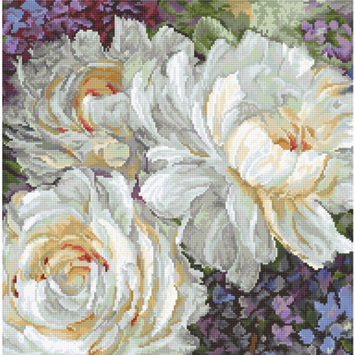     Letistitch "White Roses"