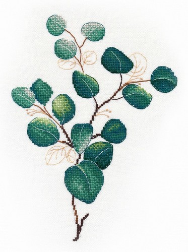 Набор для вышивания крестом Овен "Тропическая зелень-2"