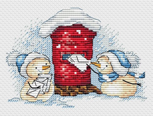 Набор для вышивания крестом М.П. Студия "Письмо Деду Морозу"