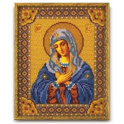 Набор для вышивания бисером Радуга бисера (Кроше) "Богородица Умиления"