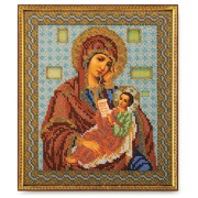 Набор для вышивания бисером Радуга бисера (Кроше) "Богородица Утоли Мои Печали"