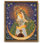 Набор для вышивания бисером Радуга бисера (Кроше) "Остробрамская Богородица"