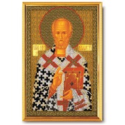 Набор для вышивания бисером Радуга бисера (Кроше) "Святитель Николай Чудотворец"