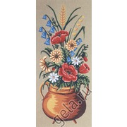 Канва с нанесенным рисунком Gobelin-L "Полевые цветы"