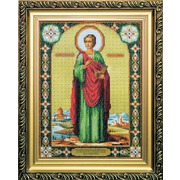 Набор для вышивания бисером Чаривна Мить "Икона великомученика и целителя Пантелеймона"