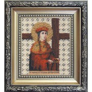 Набор для вышивания бисером Чаривна Мить "Икона святая равноапостольная царица Елена"