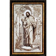 Набор для вышивания крестом Чаривна Мить "Иисус стучится в твою дверь"