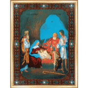 Набор для вышивания бисером Чаривна Мить "Икона Рождество Христово"