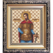 Набор для вышивания бисером Чаривна Мить "Икона святому великомученику Никите"