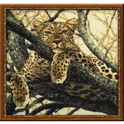 Набор для вышивания крестом Риолис "Леопард"