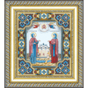 Набор для вышивания бисером Чаривна Мить "Икона Св. Блг. князя Петра и княгини Февронии"