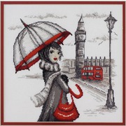 Набор для вышивания крестом Марья искусница "Лондон" по рисунку О. Куреевой