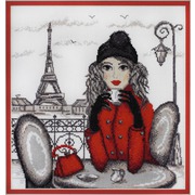 Набор для вышивания крестом Марья искусница "Париж" по рисунку О. Куреевой