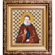 Набор для вышивания бисером Чаривна Мить "Икона святого преподобного Феодосия Кавказского"