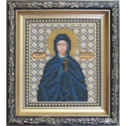 Набор для вышивания бисером Чаривна Мить "Икона святой мученицы Иулии (Юлии)