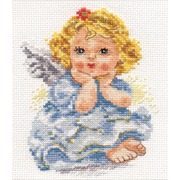 Набор для вышивания крестом Алиса "Ангелок мечты"